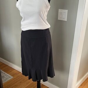 Athleta Black A-Line Skirt
